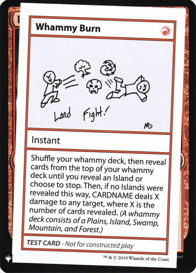 Whammy Burn [Mystery Booster Playtest Cards] | Gaming Infinity