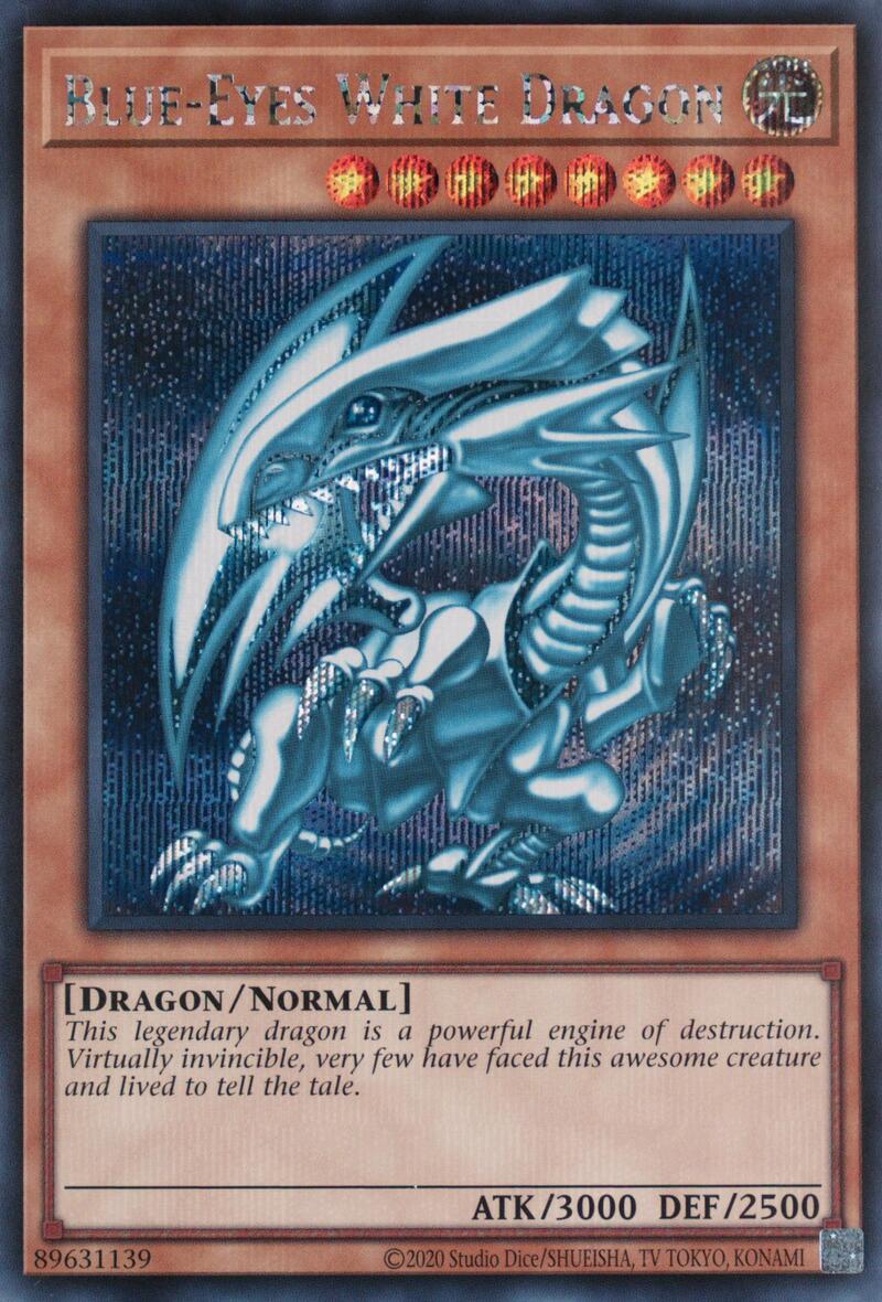 Blue-Eyes White Dragon (Secret Rare) Secret Rare | Gaming Infinity