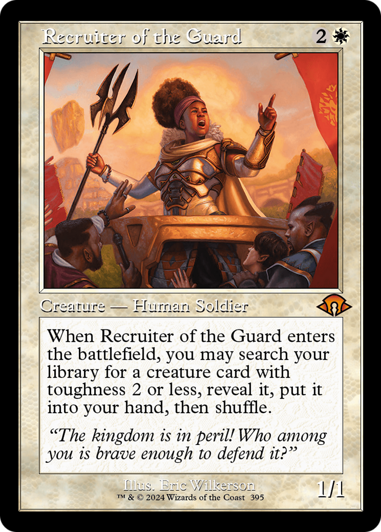 Recruiter of the Guard (Retro) [Modern Horizons 3] | Gaming Infinity