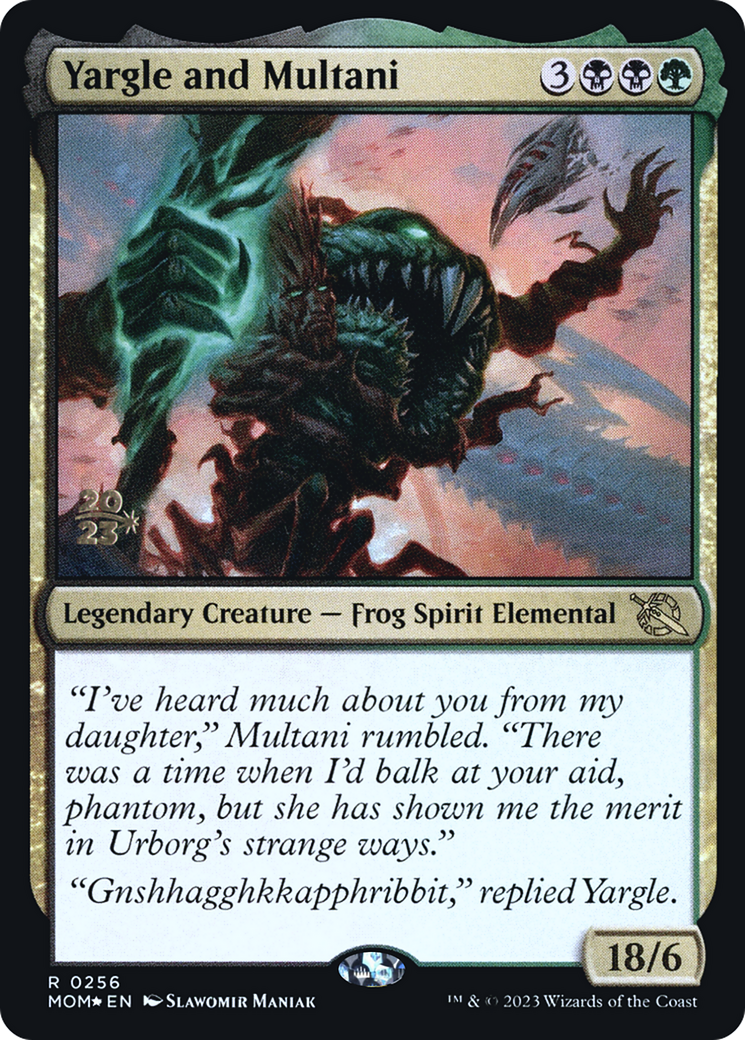 Yargle and Multani [March of the Machine Prerelease Promos] | Gaming Infinity