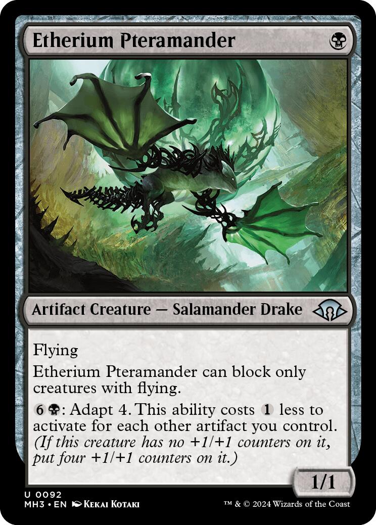 Etherium Pteramander [Modern Horizons 3] | Gaming Infinity