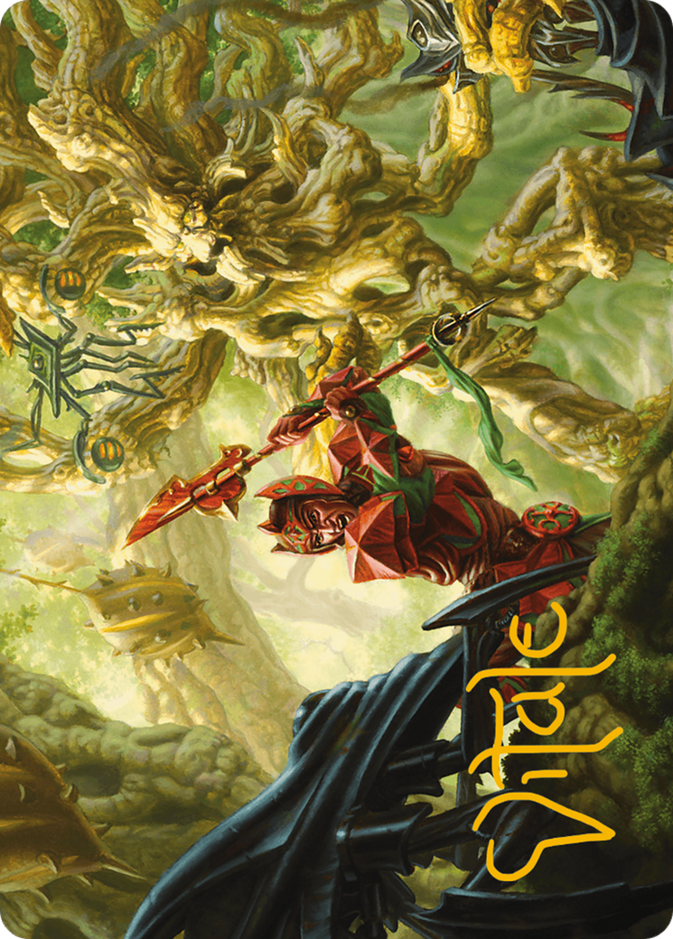 Collective Resistance Art Card (Gold-Stamped Signature) [Modern Horizons 3 Art Series] | Gaming Infinity