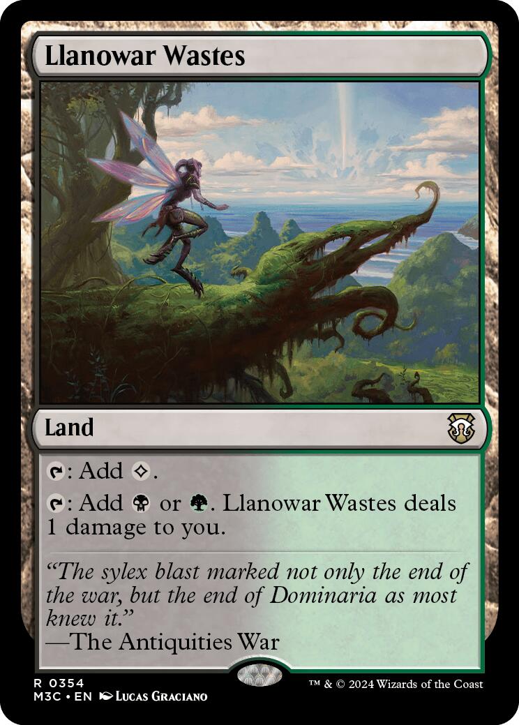 Llanowar Wastes [Modern Horizons 3 Commander] | Gaming Infinity