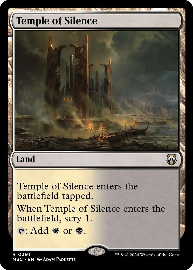 Temple of Silence [Modern Horizons 3 Commander] | Gaming Infinity
