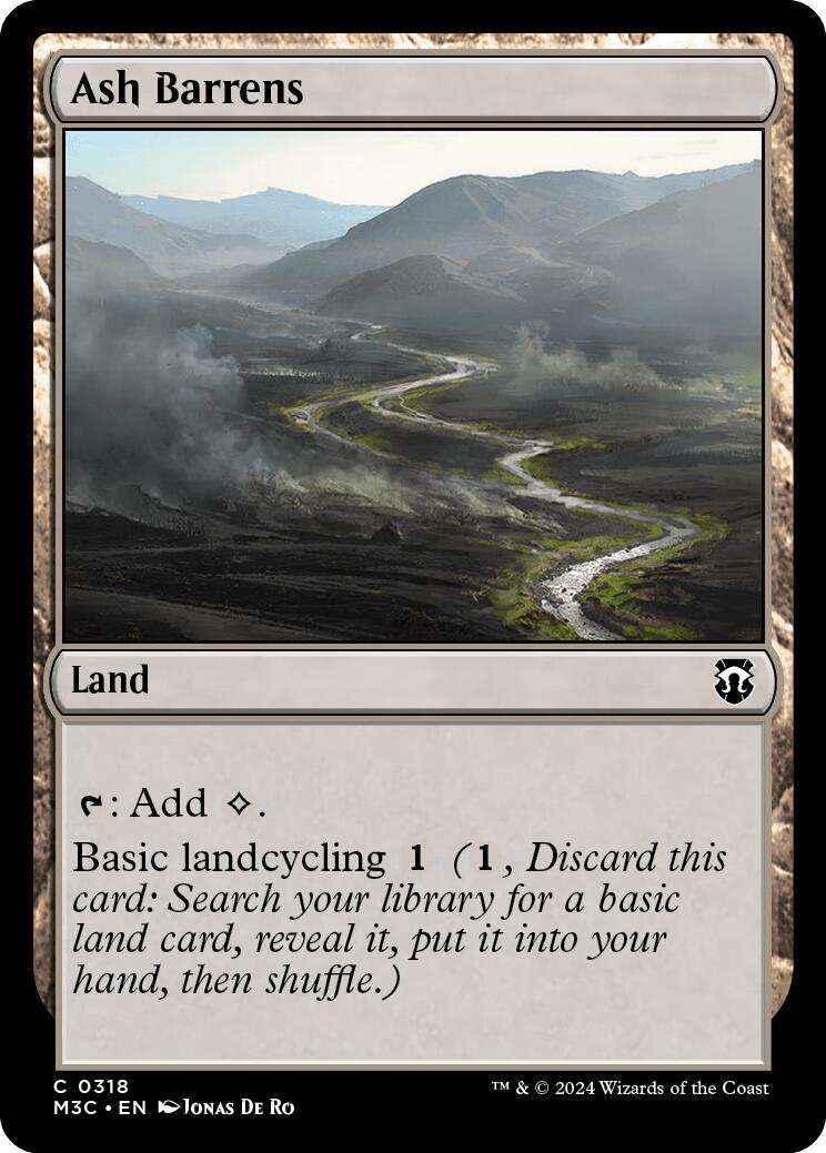 Ash Barrens [Modern Horizons 3 Commander] | Gaming Infinity