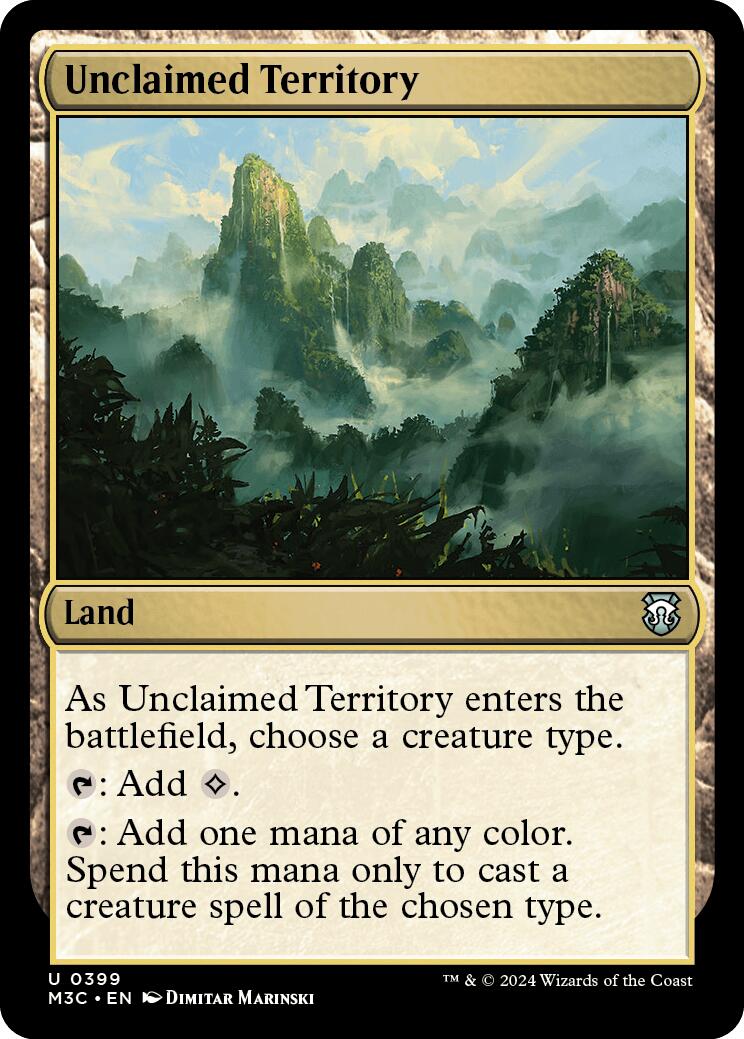 Unclaimed Territory [Modern Horizons 3 Commander] | Gaming Infinity