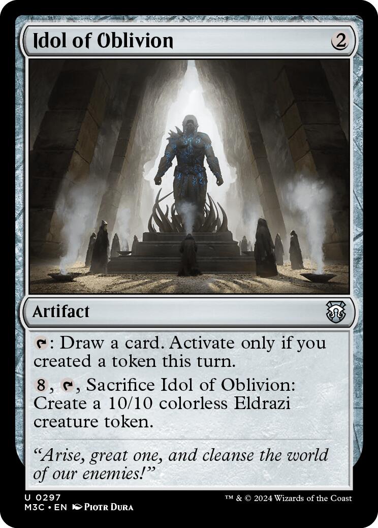 Idol of Oblivion [Modern Horizons 3 Commander] | Gaming Infinity