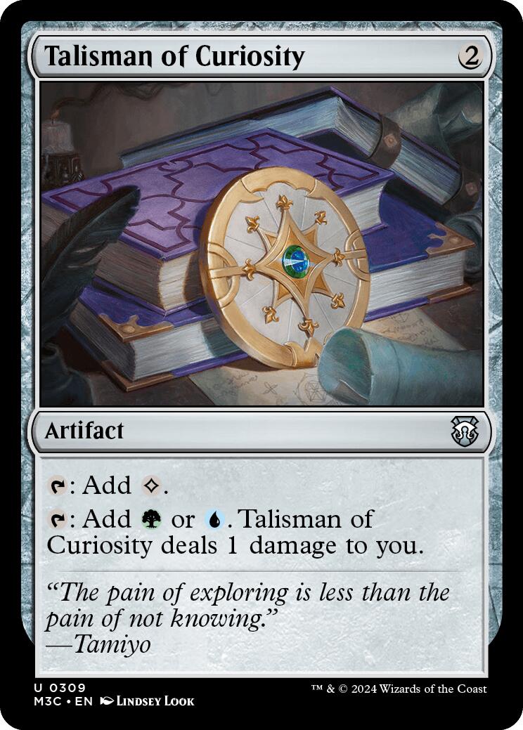 Talisman of Curiosity [Modern Horizons 3 Commander] | Gaming Infinity