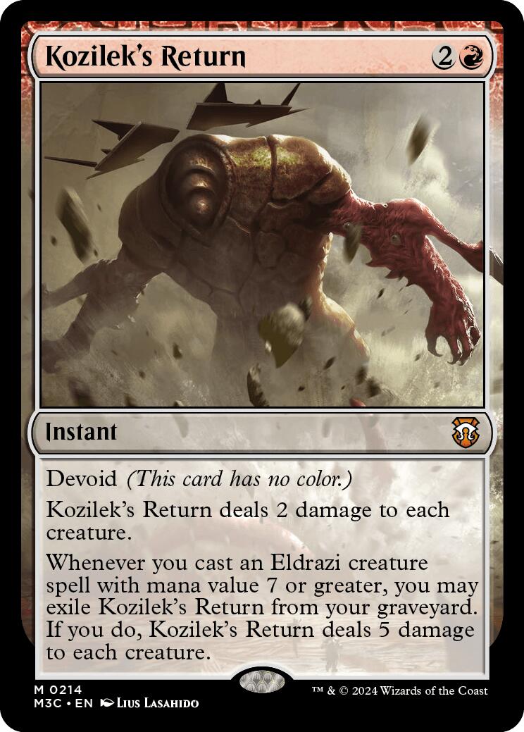Kozilek's Return [Modern Horizons 3 Commander] | Gaming Infinity