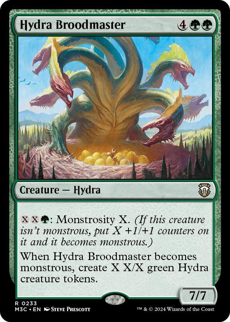 Hydra Broodmaster [Modern Horizons 3 Commander] | Gaming Infinity