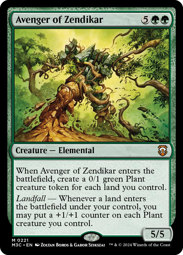 Avenger of Zendikar [Modern Horizons 3 Commander] | Gaming Infinity