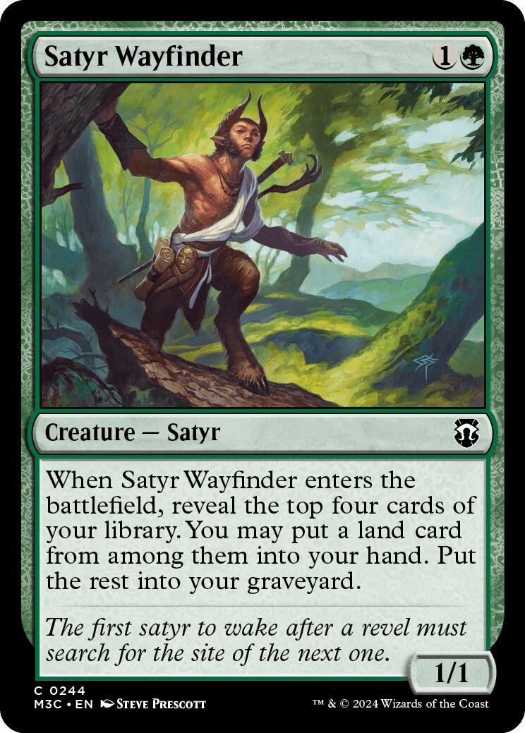 Satyr Wayfinder [Modern Horizons 3 Commander] | Gaming Infinity