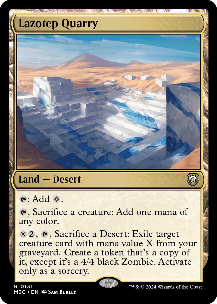 Lazotep Quarry [Modern Horizons 3 Commander] | Gaming Infinity