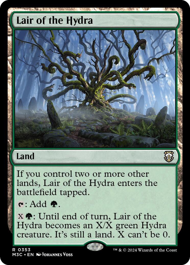 Lair of the Hydra [Modern Horizons 3 Commander] | Gaming Infinity