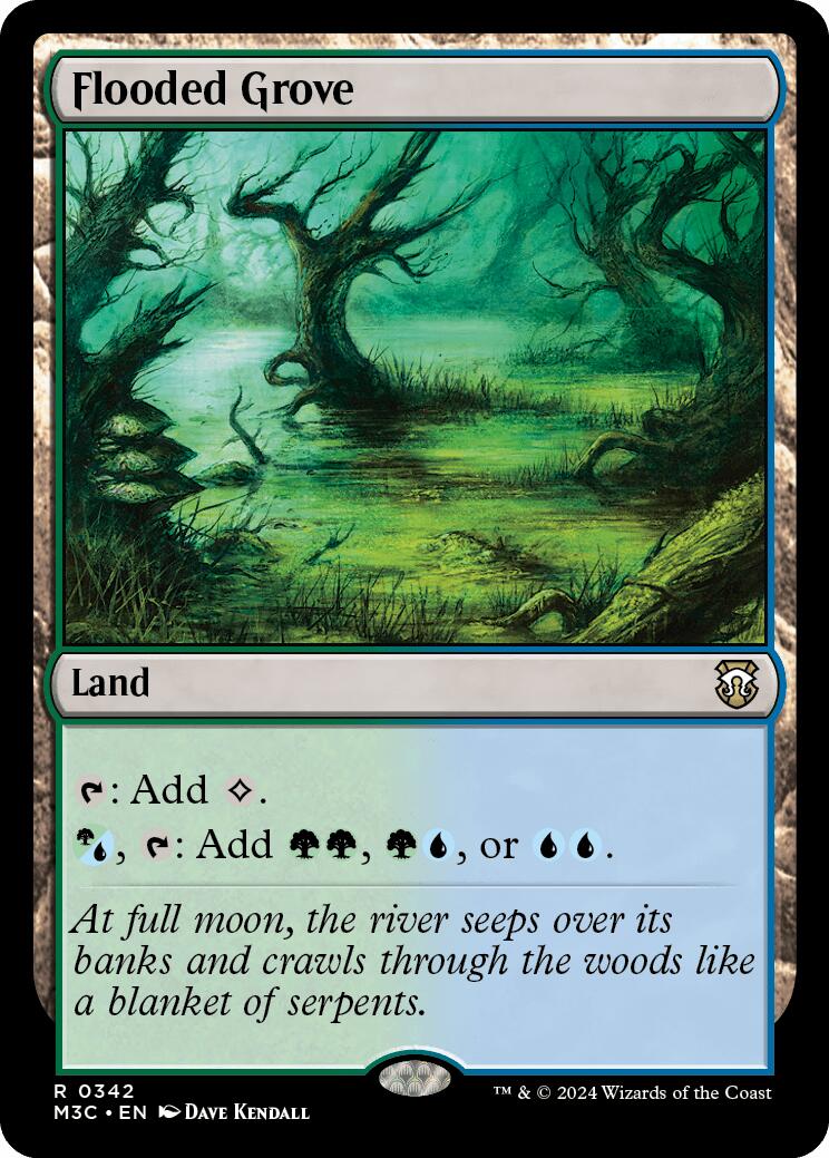 Flooded Grove [Modern Horizons 3 Commander] | Gaming Infinity