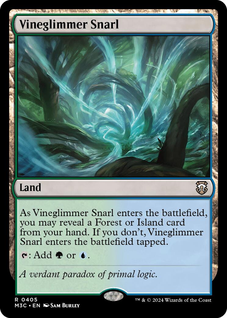 Vineglimmer Snarl [Modern Horizons 3 Commander] | Gaming Infinity