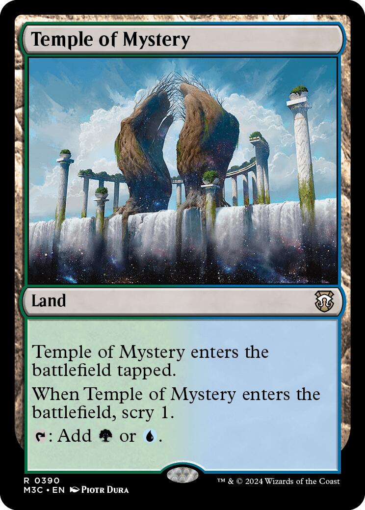 Temple of Mystery [Modern Horizons 3 Commander] | Gaming Infinity