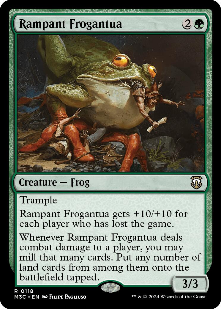 Rampant Frogantua [Modern Horizons 3 Commander] | Gaming Infinity