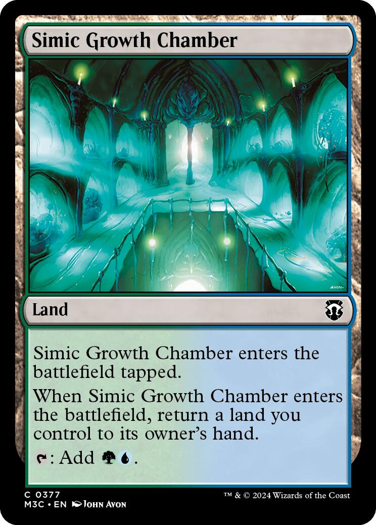 Simic Growth Chamber [Modern Horizons 3 Commander] | Gaming Infinity