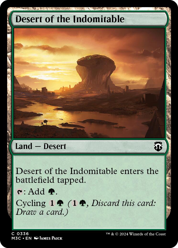 Desert of the Indomitable [Modern Horizons 3 Commander] | Gaming Infinity