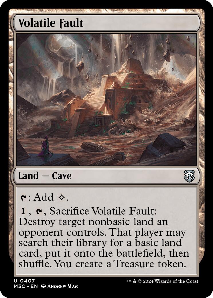 Volatile Fault [Modern Horizons 3 Commander] | Gaming Infinity