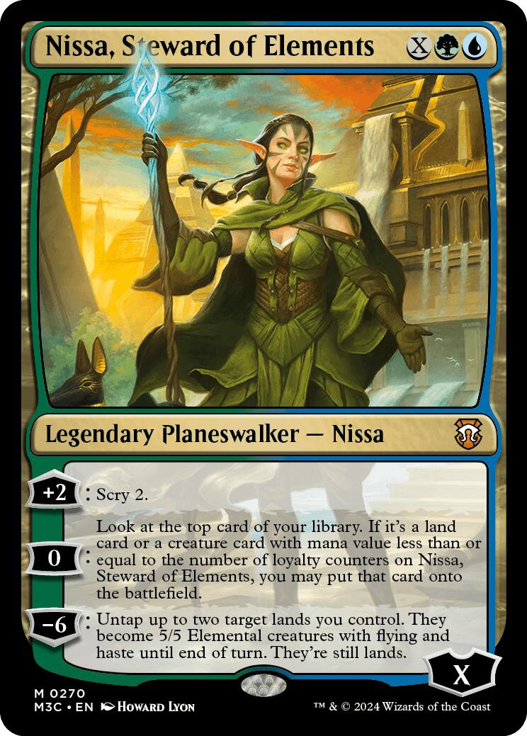 Nissa, Steward of Elements [Modern Horizons 3 Commander] | Gaming Infinity