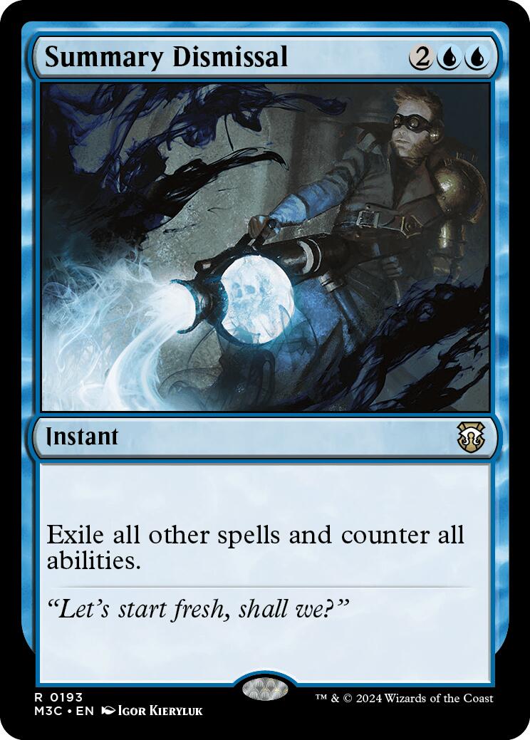 Summary Dismissal [Modern Horizons 3 Commander] | Gaming Infinity