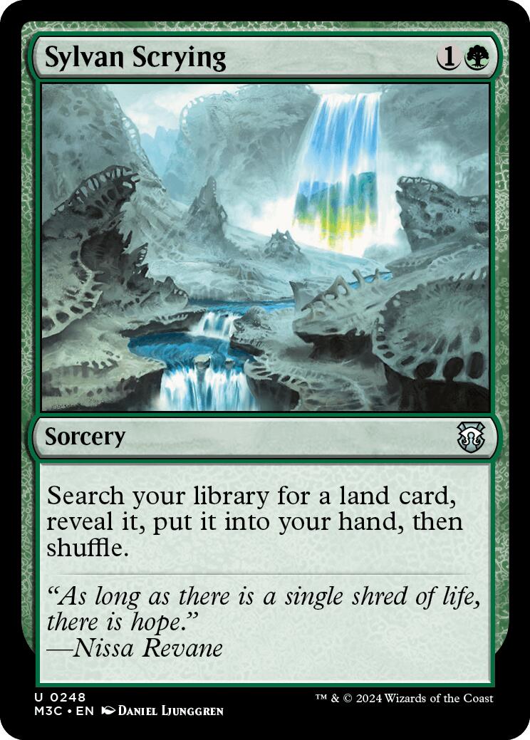 Sylvan Scrying [Modern Horizons 3 Commander] | Gaming Infinity