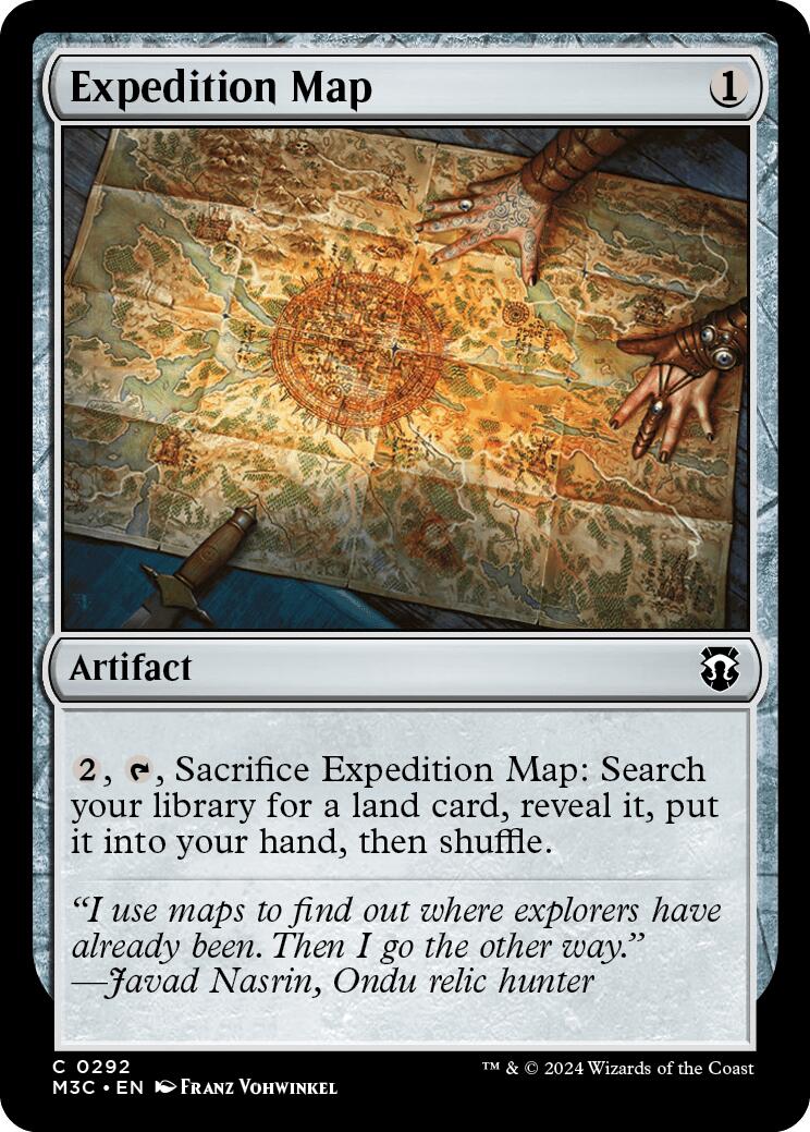 Expedition Map [Modern Horizons 3 Commander] | Gaming Infinity