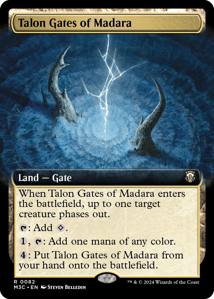 Talon Gates of Madara (Extended Art) [Modern Horizons 3 Commander] | Gaming Infinity
