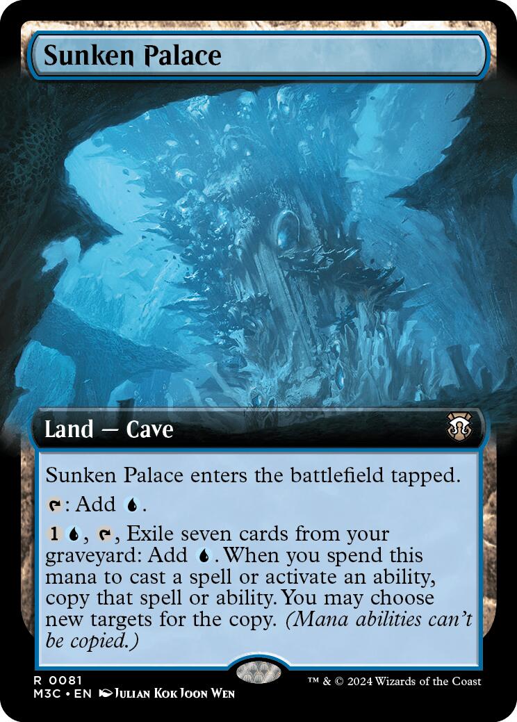 Sunken Palace (Extended Art) [Modern Horizons 3 Commander] | Gaming Infinity