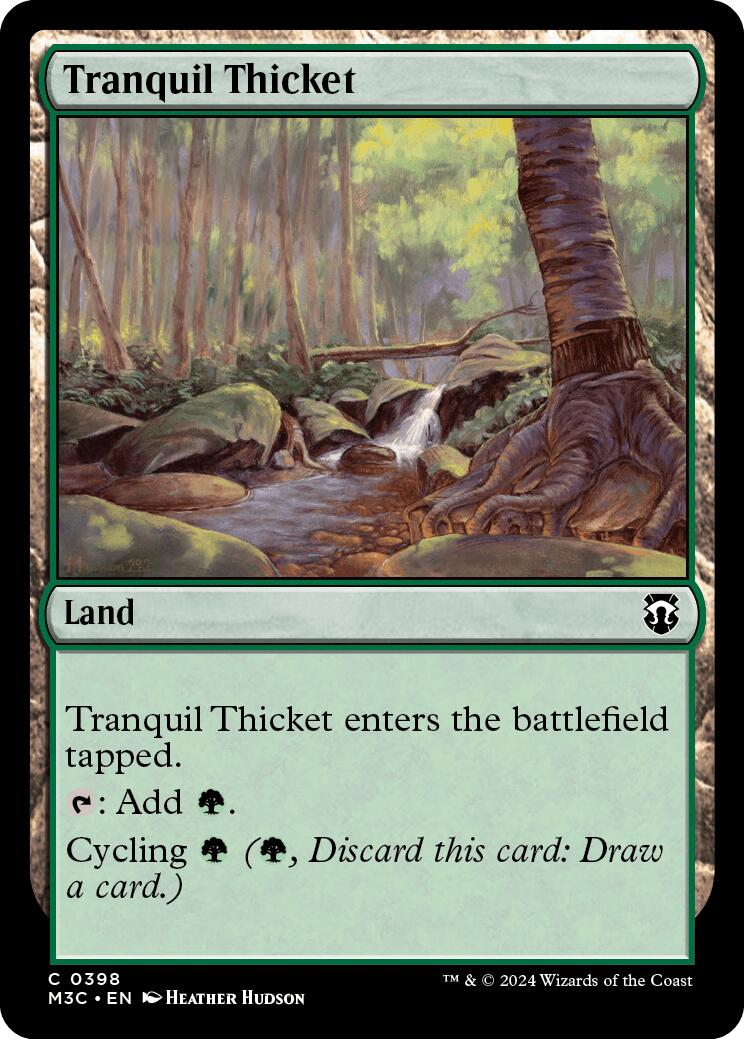 Tranquil Thicket [Modern Horizons 3 Commander] | Gaming Infinity