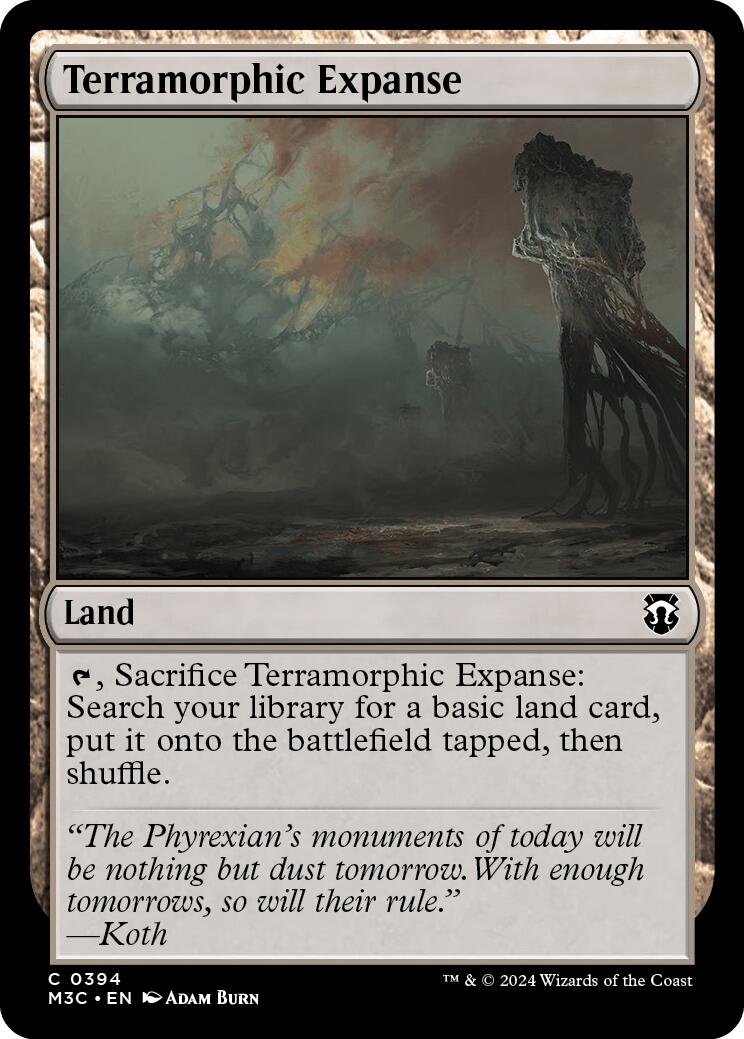 Terramorphic Expanse [Modern Horizons 3 Commander] | Gaming Infinity