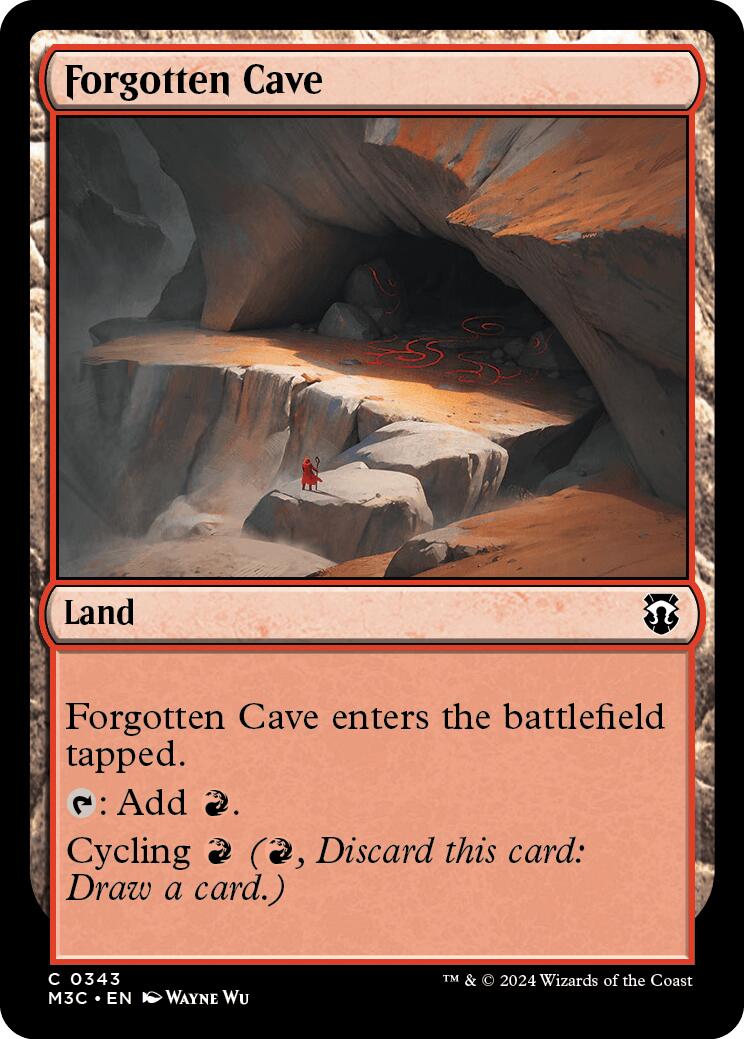 Forgotten Cave [Modern Horizons 3 Commander] | Gaming Infinity