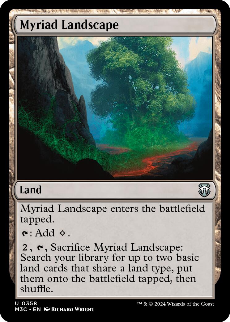 Myriad Landscape [Modern Horizons 3 Commander] | Gaming Infinity