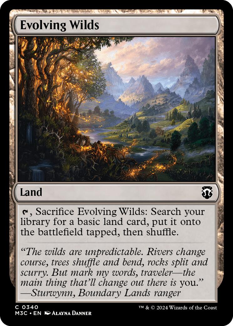 Evolving Wilds [Modern Horizons 3 Commander] | Gaming Infinity