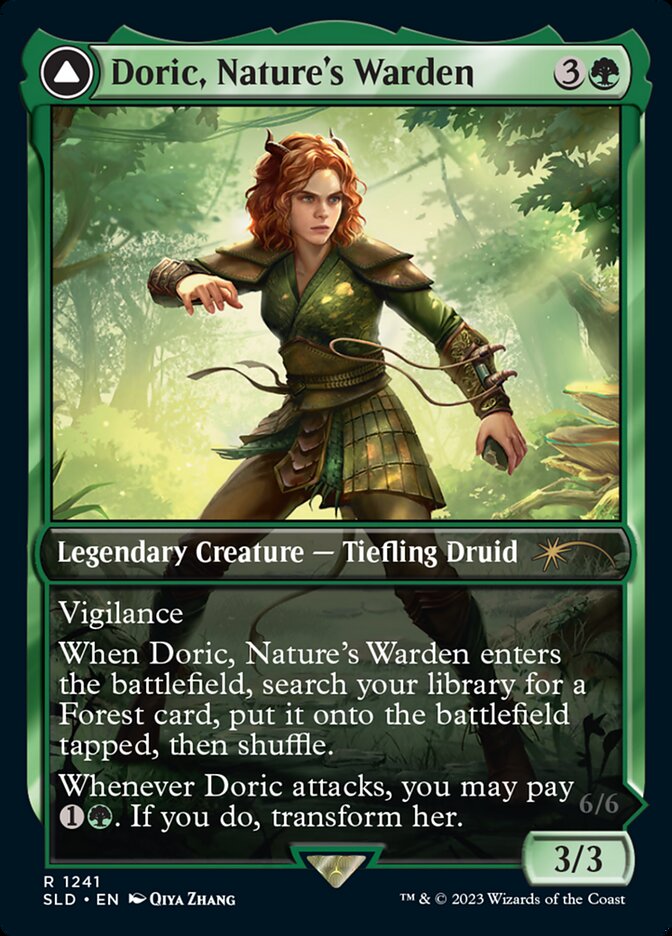 Doric, Nature's Warden // Doric, Owlbear Avenger [Secret Lair Drop Series] | Gaming Infinity