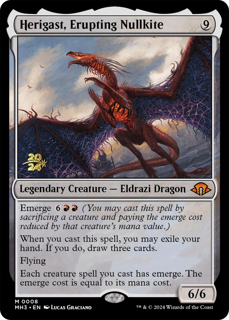 Herigast, Erupting Nullkite [Modern Horizons 3 Prerelease Promos] | Gaming Infinity