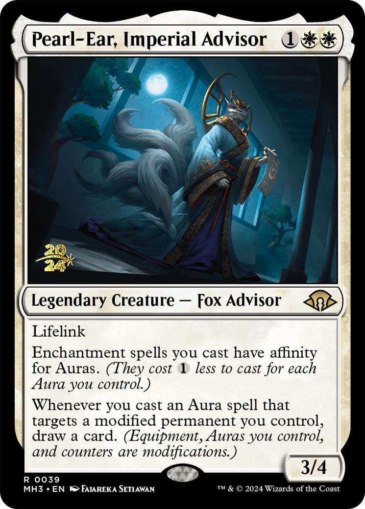 Pearl-Ear, Imperial Advisor [Modern Horizons 3 Prerelease Promos] | Gaming Infinity