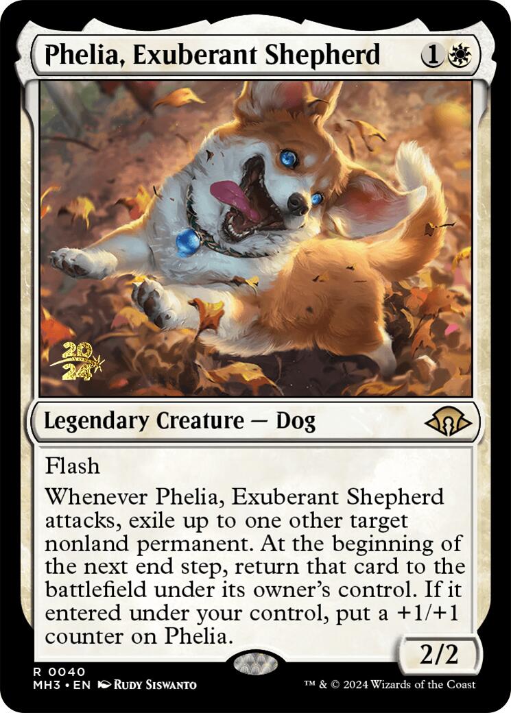 Phelia, Exuberant Shepherd [Modern Horizons 3 Prerelease Promos] | Gaming Infinity