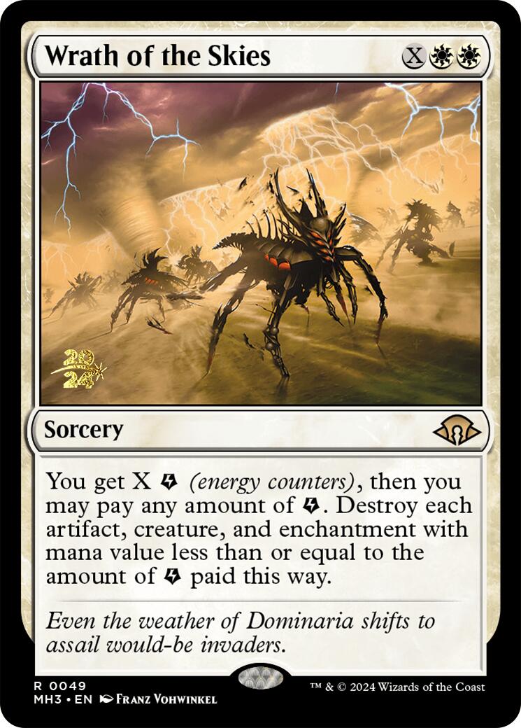 Wrath of the Skies [Modern Horizons 3 Prerelease Promos] | Gaming Infinity