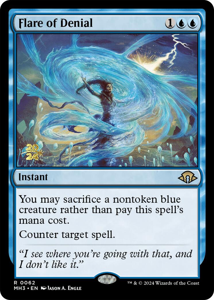 Flare of Denial [Modern Horizons 3 Prerelease Promos] | Gaming Infinity