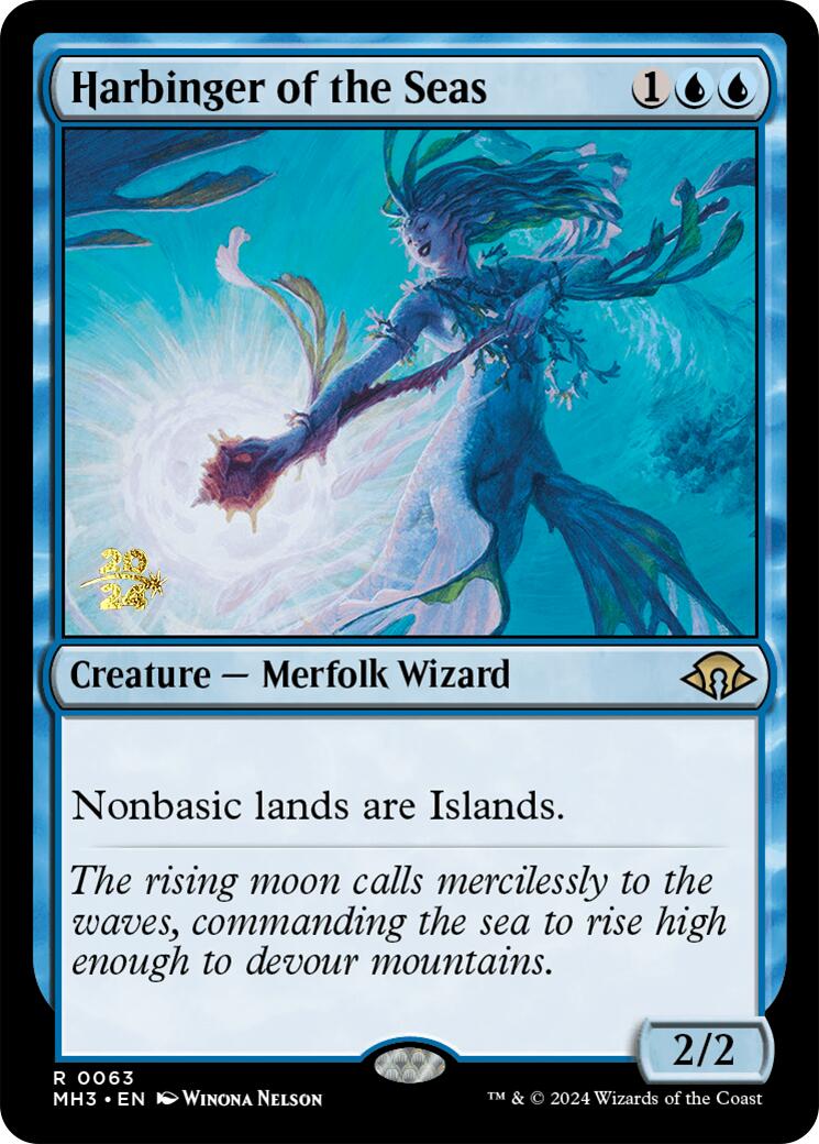 Harbinger of the Seas [Modern Horizons 3 Prerelease Promos] | Gaming Infinity