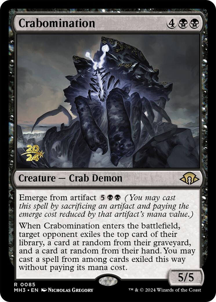Crabomination [Modern Horizons 3 Prerelease Promos] | Gaming Infinity