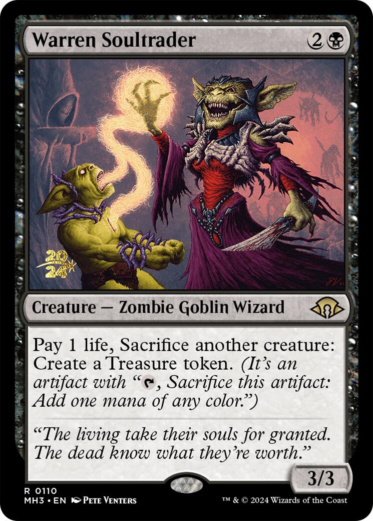 Warren Soultrader [Modern Horizons 3 Prerelease Promos] | Gaming Infinity