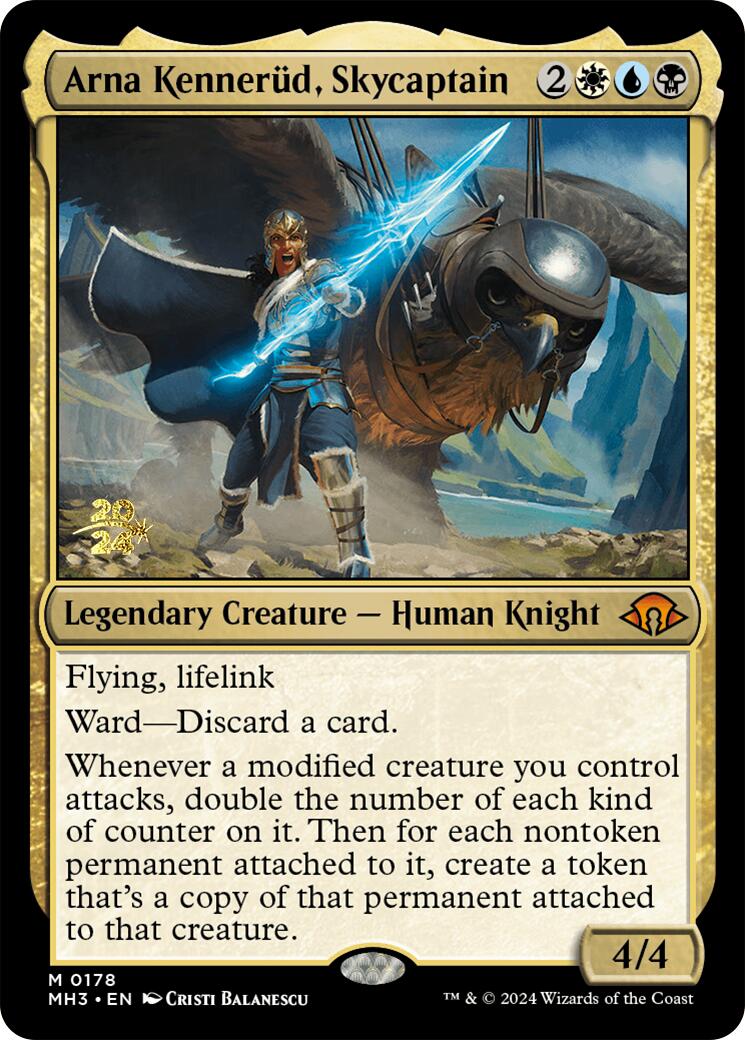 Arna Kennerud, Skycaptain [Modern Horizons 3 Prerelease Promos] | Gaming Infinity