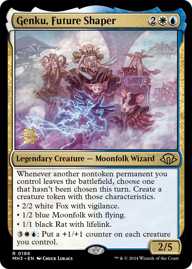 Genku, Future Shaper [Modern Horizons 3 Prerelease Promos] | Gaming Infinity