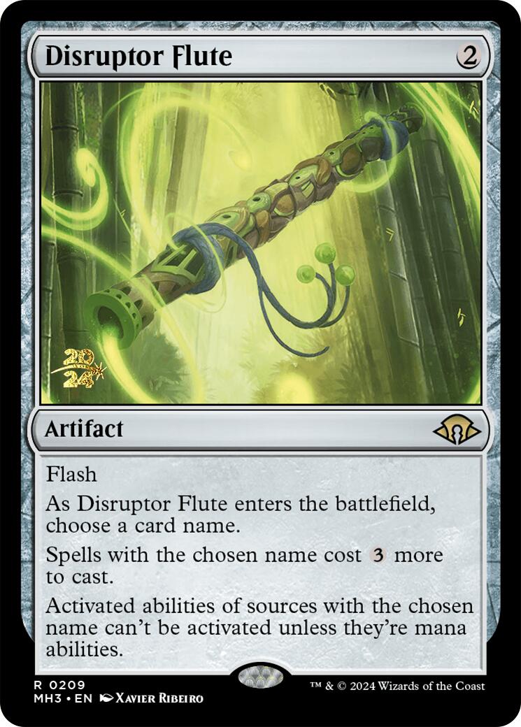 Disruptor Flute [Modern Horizons 3 Prerelease Promos] | Gaming Infinity