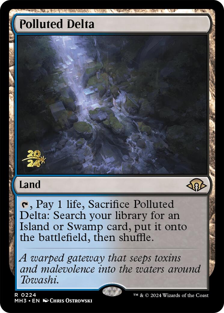 Polluted Delta [Modern Horizons 3 Prerelease Promos] | Gaming Infinity