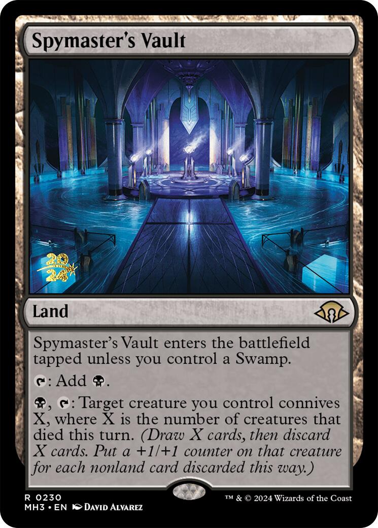 Spymaster's Vault [Modern Horizons 3 Prerelease Promos] | Gaming Infinity